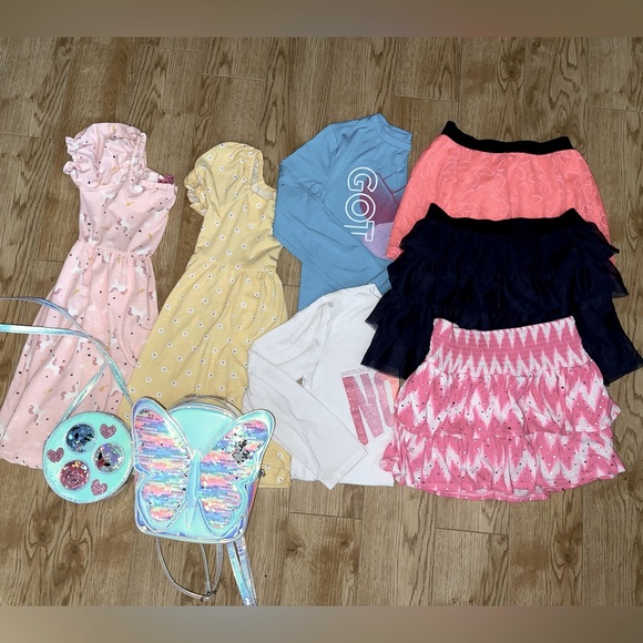 ❌SOLD❌ Girls size 7/8 summer clothes - Picture 1 of 1